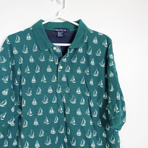 Vintage nautica polo shirt - vintage,