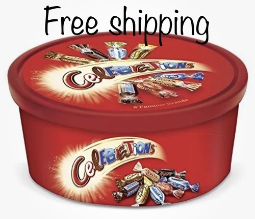Celebrations chocolate tub - chocolate,