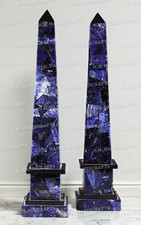 15" two pcs Marble Obelisk