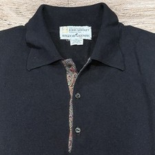 John Smedley Polo Shirt Black
