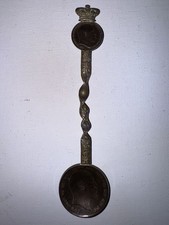 Antique Coin Spoon Containing