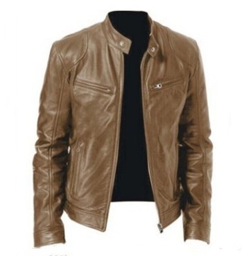 Men vintage cafe racer brown - vintage,