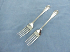 AN ANTIQUE PAIR OF STERLING