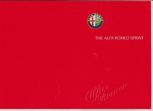 Alfa romeo sprint - romeo, &