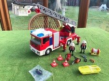 Playmobil Fire Ladder Unit (4820) - Complete