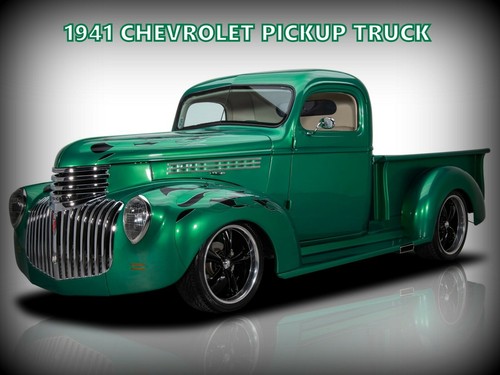 1941 chevrolet pickup - pickup, truck