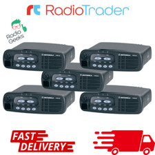 5xRefurbished Motorola GM340 VHF 6 Channel Data Radio (Free programming)
