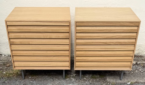 Pair new designer - new, oak