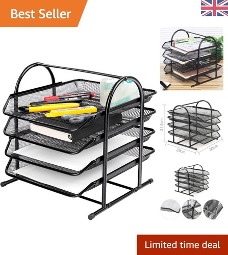 Tier mesh letter tray office - 4,