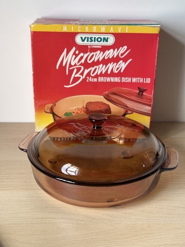 Vision corning ware amber - by,