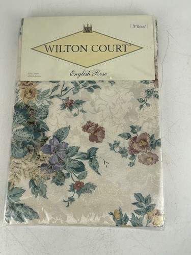 Wilton round tablecloth - wilton,