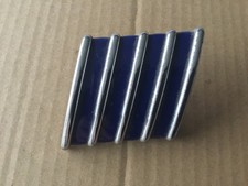 Fiat - 5 line Car Badge - Radiator - Original