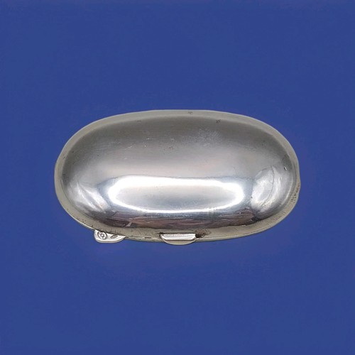 Antique 800 silver pill box - antique,
