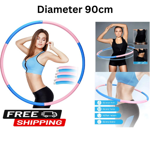 Collapsible hula hoop adult - hula,
