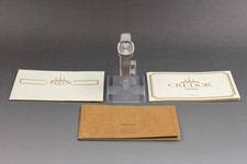 Vintage 1993 [N MINT / Papers] Seiko Credor 1421-5020 Silver Quartz Womens Watch