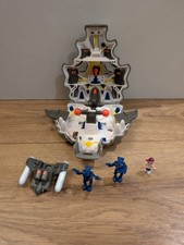 Mighty Max Wolfship Play Set Complete 1992 Bluebird Toys Vintage C1