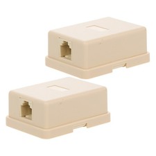  2pcs Telephone Junction Box