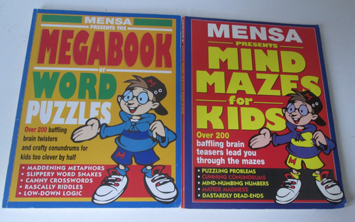 Mensa book bundle - 2, x