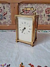 Brass Carriage Clock. Cleared
