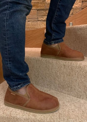 Men sheepskin slippers - men's,