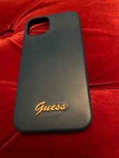 Cell Phone Case IPHONE 12 Mini Guess Hardcase Cover Silicone Plastic Blue/P