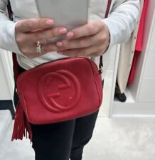 Gucci Original soho disco bag red