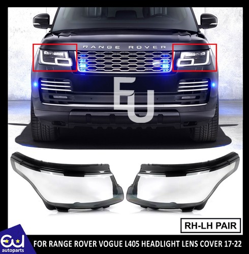 Pair head light lens cover - lens,
