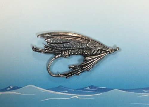 Fly fishing hook silver pewter - hook,