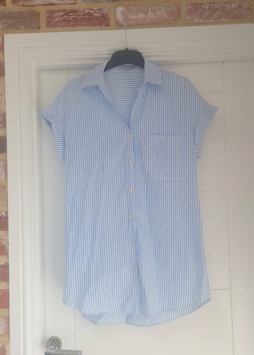 Women zara blue and white - women's,