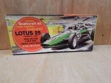 Scalecraft Lotus 25 Formula 1 car Snap Together model kit *built / untested*