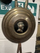 Antique Brass Shield Central