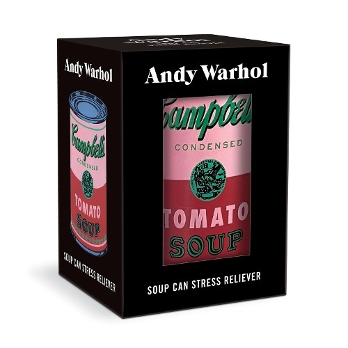 Galison warhol soup can stress - warhol,