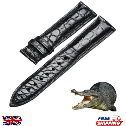 Crocodile leather strap high - crocodile,