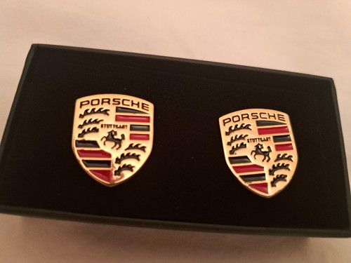 Porsche cufflink gift - cufflink,
