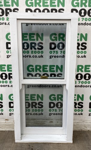 Used white wooden box - used,