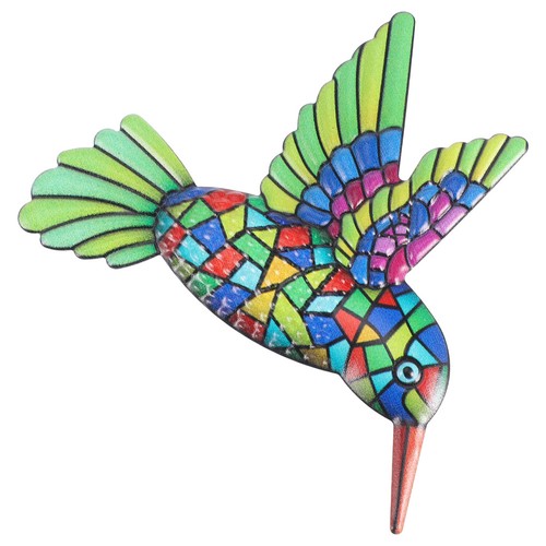 Metal hummingbird wall art - hummingbird,