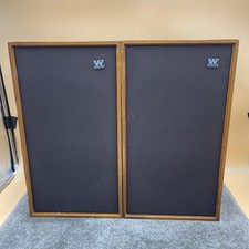 Wharfedale Linton 3XP Home Theatre Speakers Pair Wood Hi-Fi England *READ DESC*