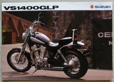SUZUKI VS1400GLP MOTORCYCLE Sales Brochure July 1992 #99999-A0001-IPI