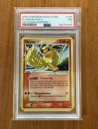 Flareon gold star - gold, 2007