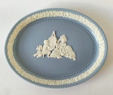 Wedgwood Blue Jasperware Plate