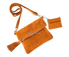 Women's Suede Real Leather Bag