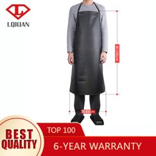 Heavy Duty Vinyl Waterproof Apron Chemical Resistant PVC Apron for Industrial UK