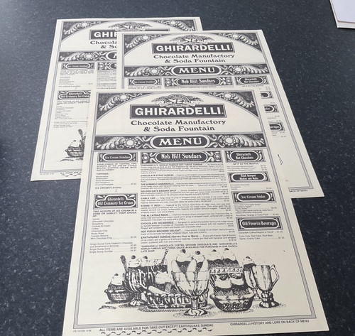 Vintage ghirardelli chocolate - vintage,
