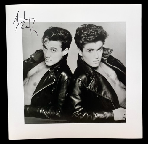 Signed andrew ridgeley wham - andrew,