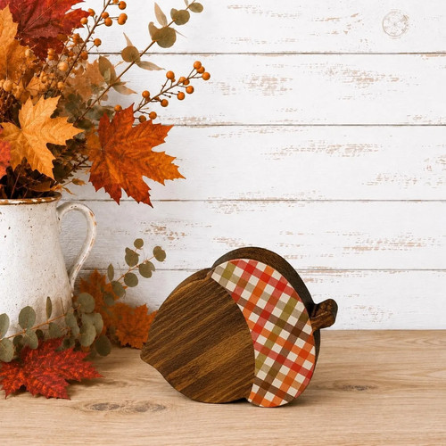 Handmade wooden acorn - handmade,