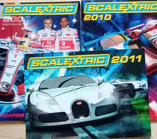 scalextric catalogues 9, 10 And 11