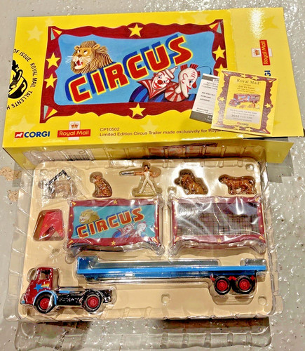 Corgi royal mail - mail, circus