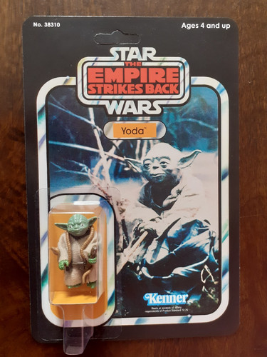 Vintage star wars yoda recard - vintage,