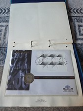 Millennium £5coin and Stamp