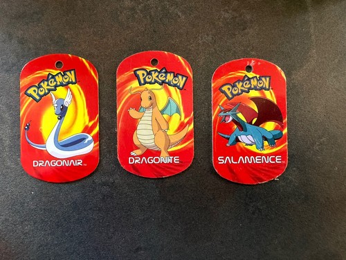 Pokemon metal tags - metal, -dragonair